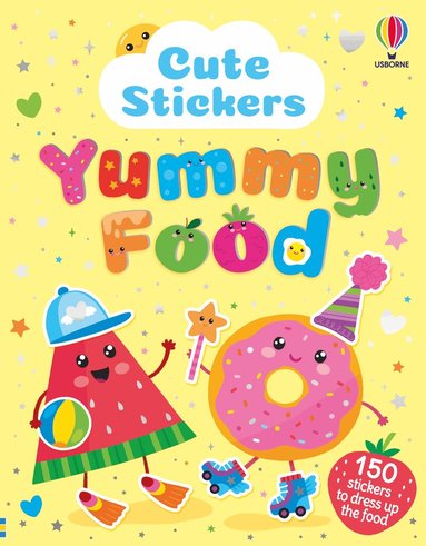 Sarah Russell - Cute Stickers Yummy Food, Häftad