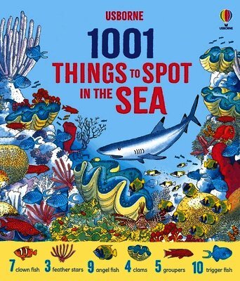 Katie Daynes - 1001 Things to Spot in the Sea, Inbunden