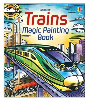 bokomslag Trains Magic Painting Book