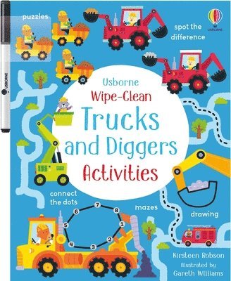 bokomslag Wipe-Clean Trucks and Diggers Activities