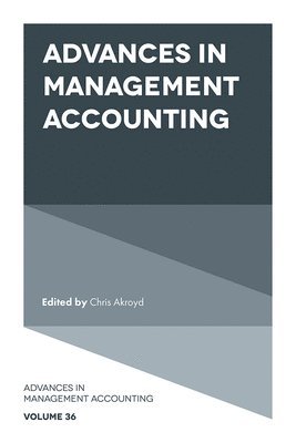 Advances in Management Accounting 1