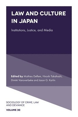 bokomslag Law and Culture in Japan