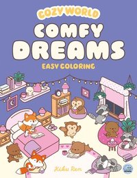 bokomslag Cozy World Comfy Dreams: Easy Coloring for Teens, Young Adults, and Adults