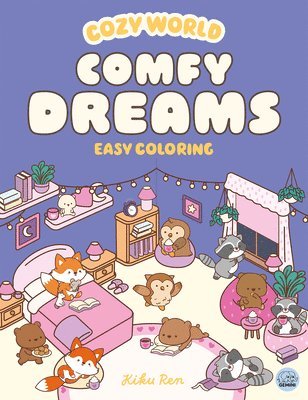 bokomslag Cozy World Comfy Dreams: Easy Coloring for Teens, Young Adults, and Adults