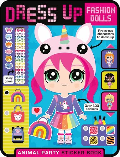 Sophie Collingwood - Dress Up Fashion Dolls Animal Party, Häftad