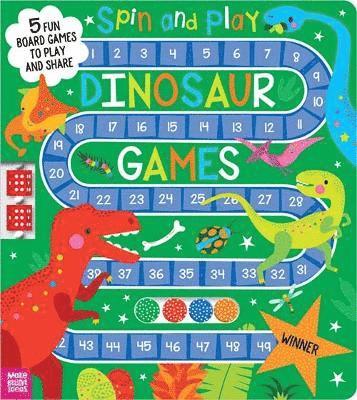 bokomslag Spin and Play Dinosaur Games