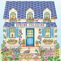 bokomslag Spring Coloring: A Calming Coloring Book for Adults