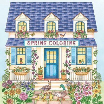 Spring Coloring: A Calming Coloring Book for Adults