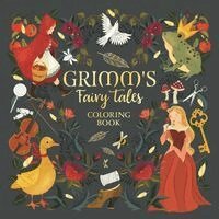 Igloobooks - Grimm's Fairy Tales: Coloring Book for Teens & Adults, Häftad