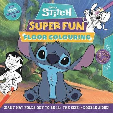 bokomslag Disney Stitch: Super Fun Floor Colouring