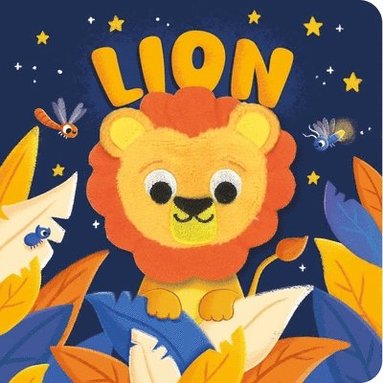 Igloobooks - Lion: A Finger Puppet Board Book, Kartonnage