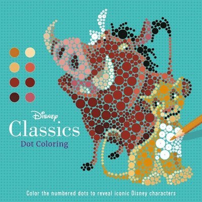Igloobooks - Disney Classics: Dot Coloring, Häftad