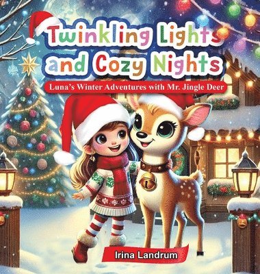 Twinkling Lights and Cozy Nights: Luna's Winter Adventures with Mr. Jingle Deer 1