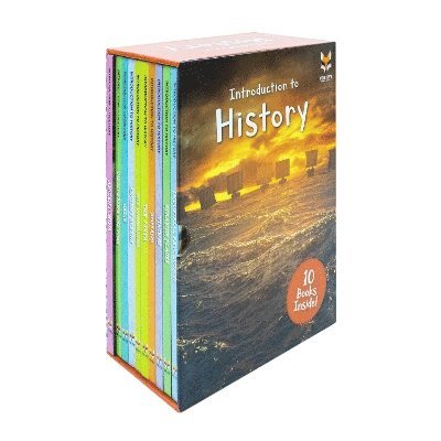 Jasmine Brooke - Children Introduction To History For Beginners (Series 1) 10 Hardback Book Collection Set, Inbunden