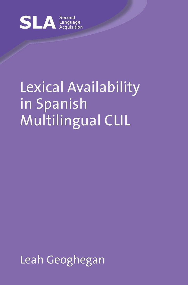 Lexical Availability in Spanish Multilingual CLIL