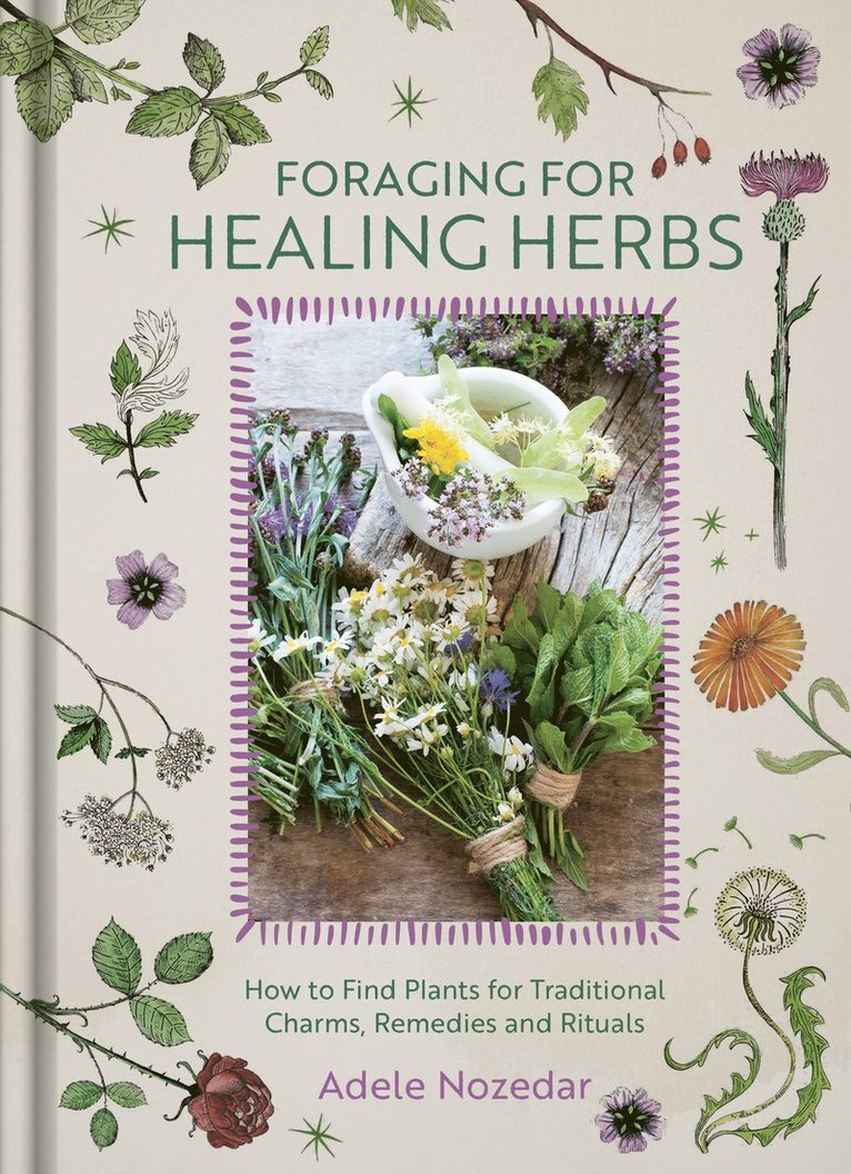 Adele Nozedar - Foraging for Healing Herbs, Inbunden