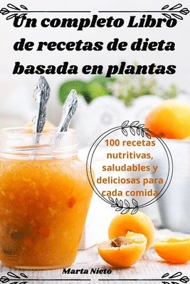 bokomslag completo Libro de recetas de dieta basada en plantas