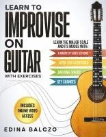 bokomslag Learn to Improvise on Guitar with Exercises