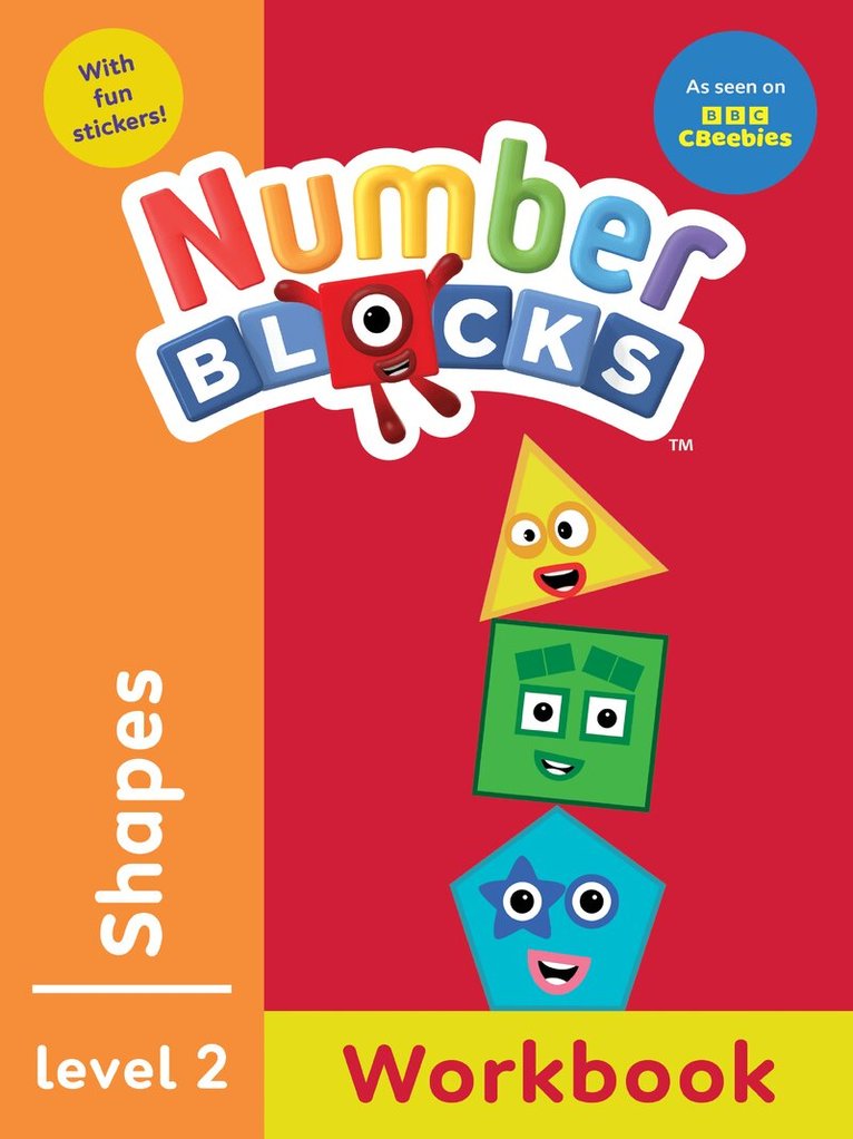 Numberblocks Shapes (Orange Level Workbook)