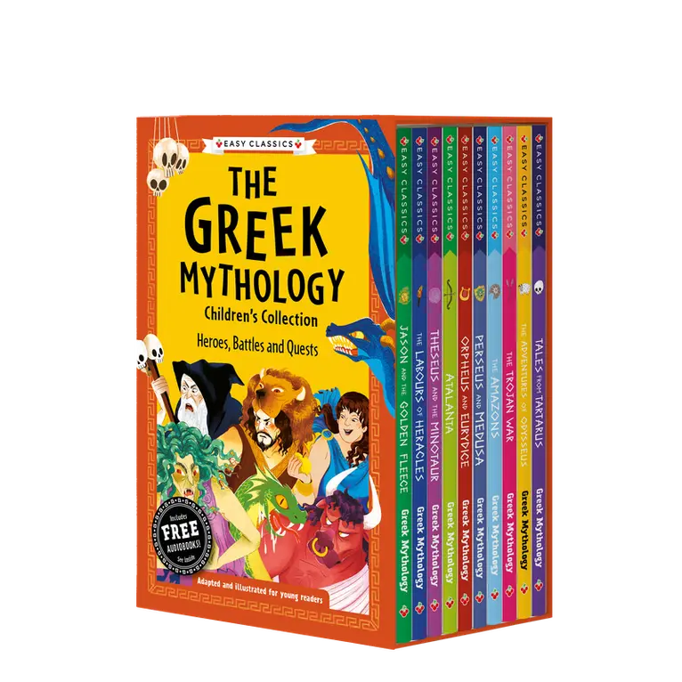 Stella Tarakson, Kellie Jones - Greek Mythology Children's Collection Set 2: Heroes, Quests and Battles, Häftad. Tillgänglighet: Kommande