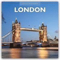 bokomslag London 2026 Square Wall Calendar