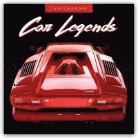 bokomslag Car Legends 2026 Square Wall Calendar