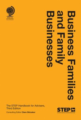 Clare Stirzaker - Business Families and Family Businesses, Inbunden