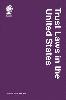 bokomslag Trust Laws in the United States