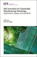 ESG Innovation for Sustainable Manufacturing Technology 1