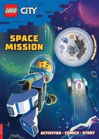 bokomslag LEGO City: Space Mission Activity Book (with astronaut LEGO minifigure and rover mini-build)