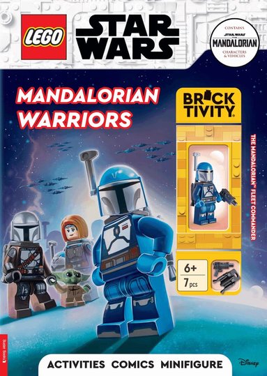 LEGO®, Buster Books - LEGO® Star Wars™: Mandalorian Warriors Activity Book (with Mandalorian Fleet Commander LEGO minifigure), Häftad