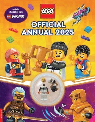 bokomslag LEGO Books: Official Annual 2025 (with racing driver minifigure and trophy)