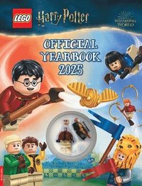 bokomslag LEGO Harry Potter: Official Yearbook 2025 (with Harry Potter minifigure, broomstick and Golden Snitch)