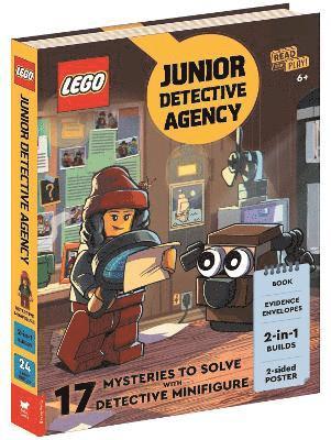 bokomslag LEGO  Books: Junior Detective Agency (with detective minifigure, dog mini-build, 2-sided poster, play scene, evidence envelopes and LEGO elements)