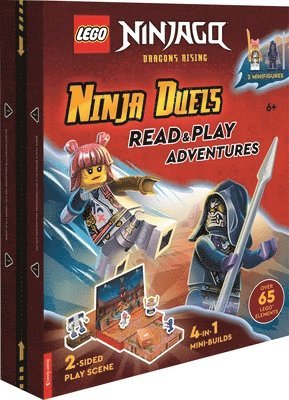 LEGO NINJAGO: Ninja Duels (with Sora minifigure, Wolf Mask warrior minifigure, two-sided play scene, four mini-builds and over 65 LEGO elements) 1