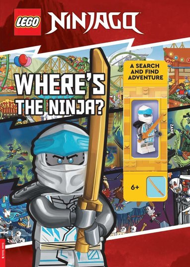 bokomslag LEGO NINJAGO: Wheres the Ninja? A Search and Find Adventure (with Zane minifigure)