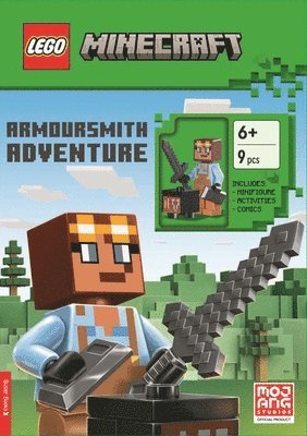 LEGO¿ Minecraft¿: Armoursmith Adventure Activity Book (with Armoursmith minifigure and accessories) 1