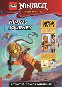 bokomslag LEGO NINJAGO: Ninja's Journey Activity Book (with Arin minifigure and accessories)