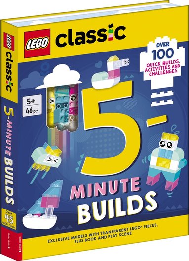LEGO®, Buster Books - LEGO® Classic: 5-Minute Builds (with clear LEGO pieces, fold-out play scene and over 100 activities and challenges), Inbunden
