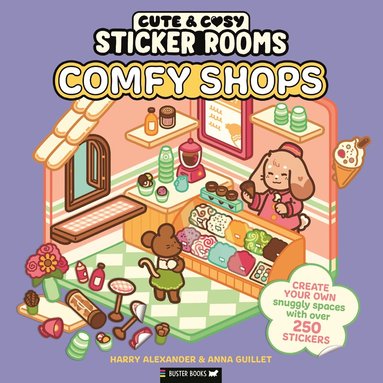 Harry Alexander, Anna Guillet - Sticker Rooms: Comfy Shops, Häftad