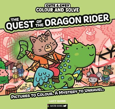 Lucy Quinn - Colour and Solve: The Quest of the Dragon Rider, Häftad