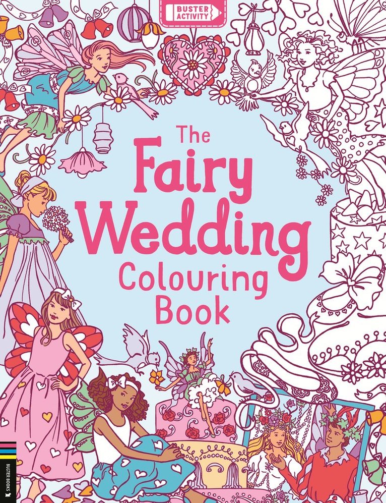 Fairy Wedding Colouring Book
