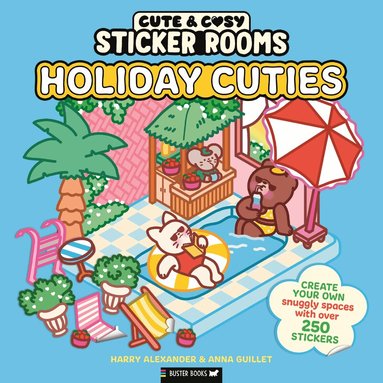 Harry Alexander, Anna Guillet - Sticker Rooms: Holiday Cuties, Häftad