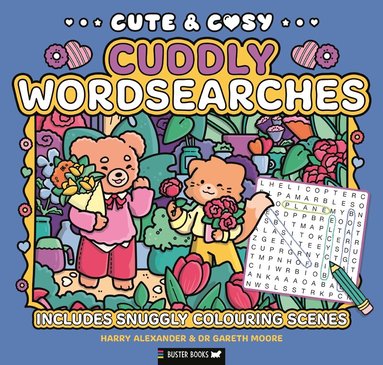 Gareth Moore - Cute & Cosy Cuddly Wordsearches, Häftad