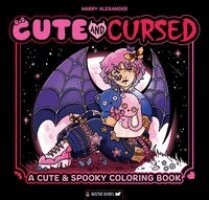 Cute & Cursed: A Spookily Cute Coloring Book, Häftad