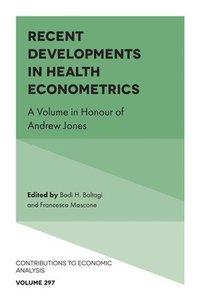 bokomslag Recent Developments in Health Econometrics
