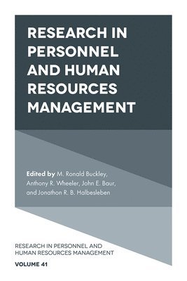 Research in Personnel and Human Resources Management 1