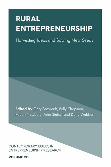 Gary Bosworth, Gary Bosworth, Polly Chapman, Robert Newbery, Artur Steiner, Don J Webber - Rural Entrepreneurship, Inbunden