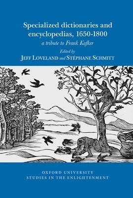 Jeff Loveland, Stéphane Schmitt, Jeff Loveland - Specialized dictionaries and encyclopedias, 1650-1800, Häftad