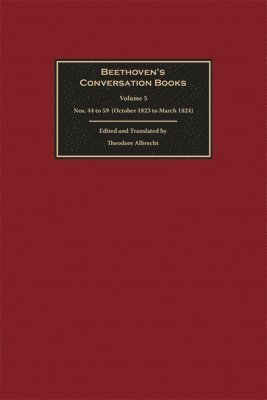 Beethoven's Conversation Books Volume 5